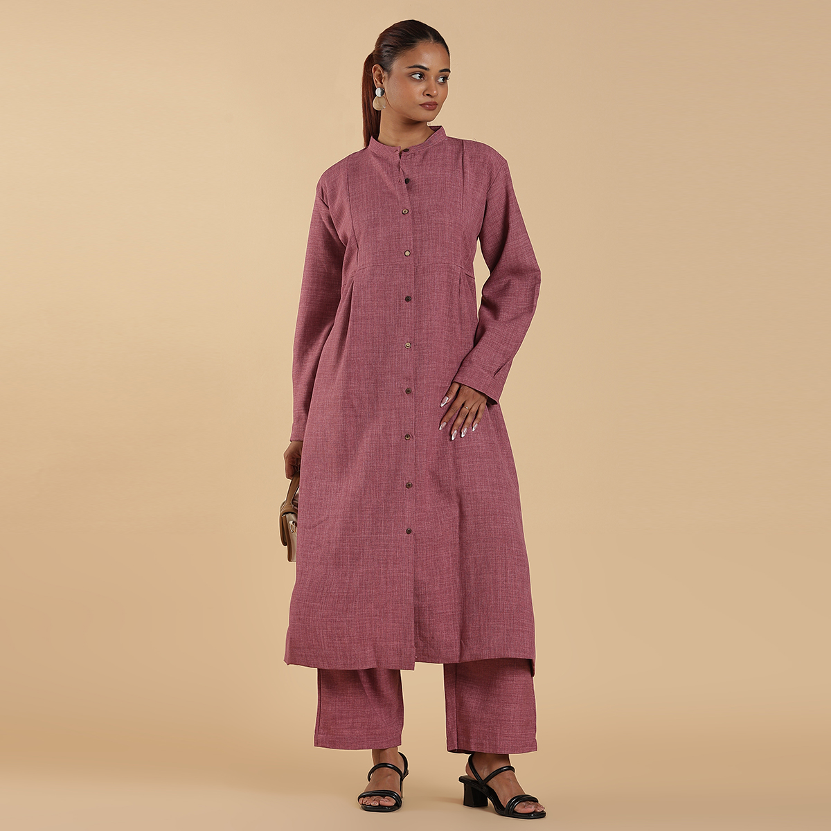 Collar Kurta With trousers