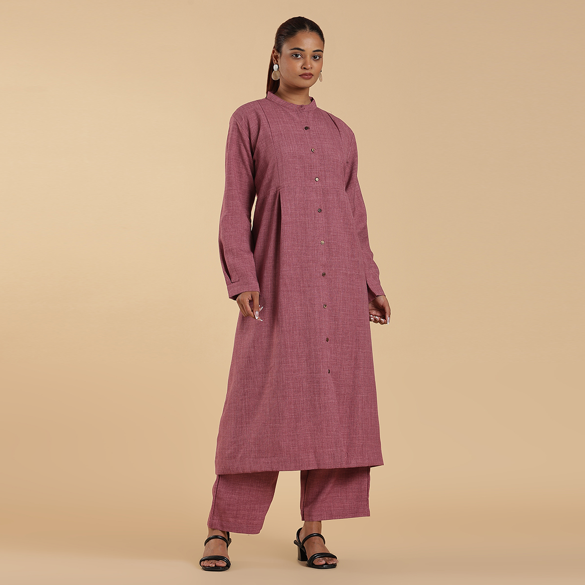 Collar Kurta With trousers 2